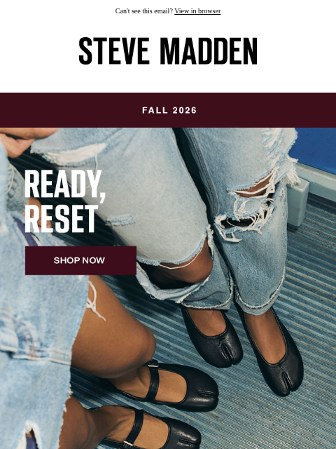 stevemadden newsletter: Switch It Up