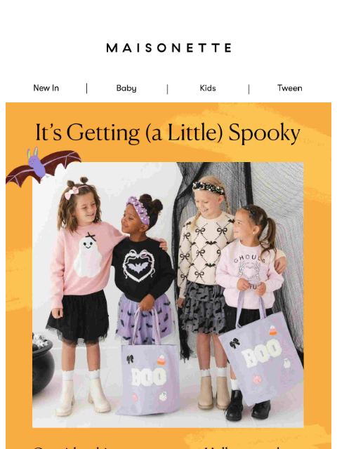 maisonette newsletter: Psst... Sweet Wink's New Halloween Collection Is H...