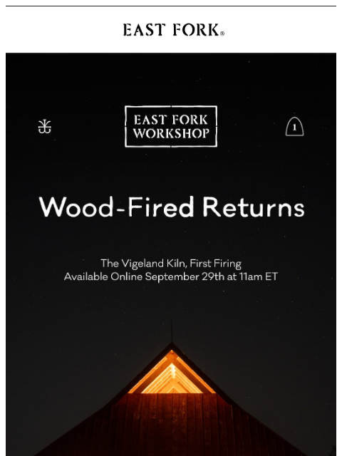 eastfork newsletter: Wood-fired returns
