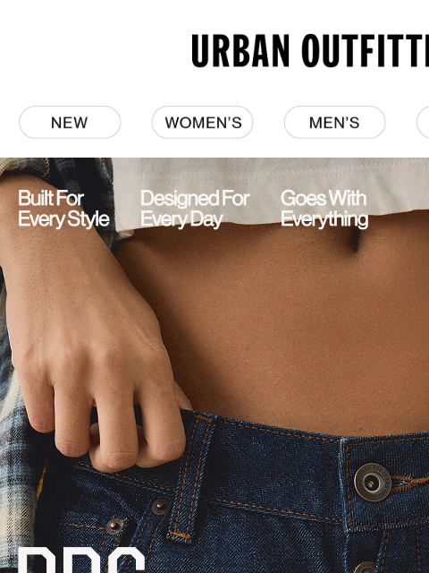 urbanoutfitters newsletter: Meet your new go-to low-rise jean