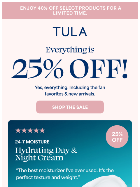 tula newsletter: We just couldn't let it end!