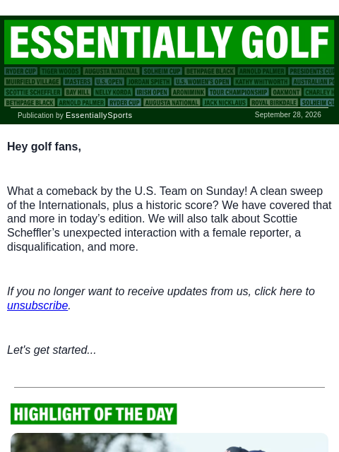 newsbreakexpress newsletter: Scottie Irked by Reporter’s Question