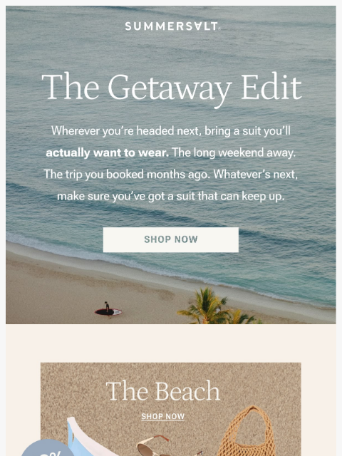 summersalt newsletter: Your next getaway starts here