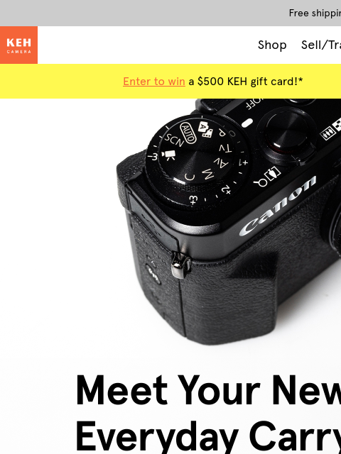 keh newsletter: Tiny but mighty cameras you'll actually use 📸