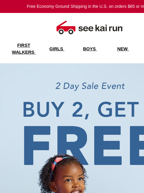 seekairun newsletter: Buy 2 Sale Styles, Get 1 FREE! 🎉