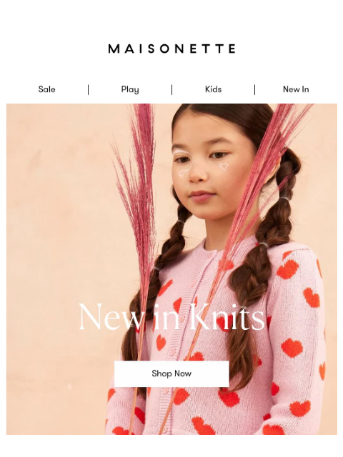 maisonette newsletter: Sweater Weather Forever