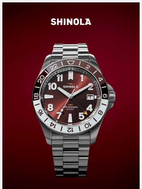 shinola newsletter: Put Some Color on the Clock