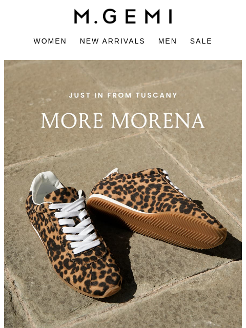 mgemi newsletter: Just In: The Morena In New Colors!