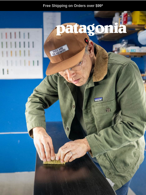 patagonia newsletter: Brisk to bone-chilling: durably warm outerwear