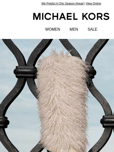 michaelkorsmail newsletter: Your Future Fall Favorites, Now 25% Off