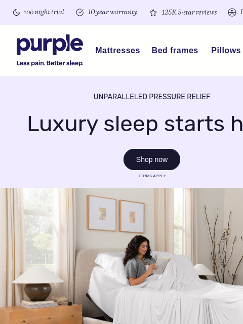 purple newsletter: It doesn't get better than Rejuvenate rest