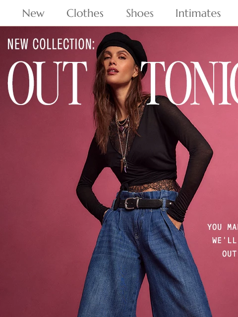 freepeople newsletter: New Collection: Out Tonight