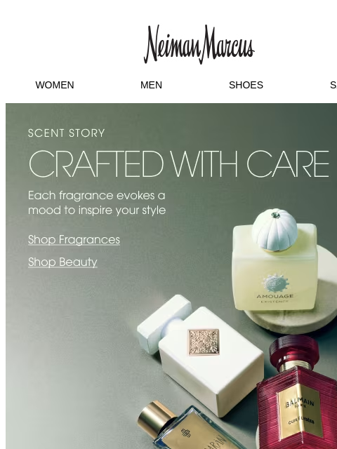 neimanmarcus newsletter: Fresh scents for fall