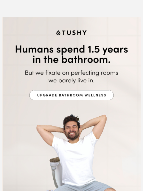 hellotushy newsletter: Is it home without a bidet?