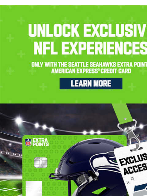seahawksemail newsletter: Exclusive Experiences Available with the Seattle S...