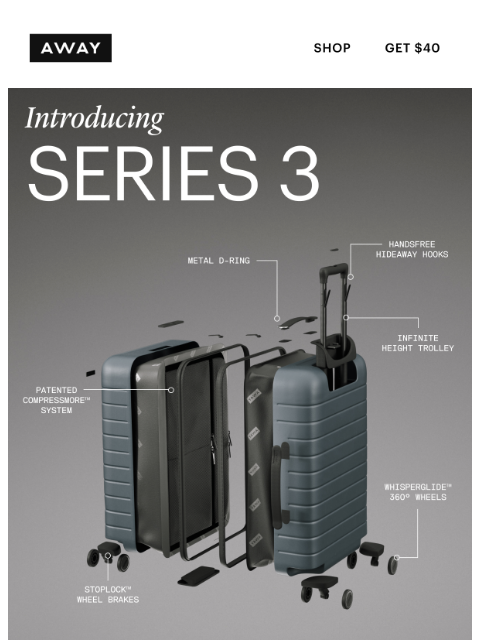 awaytravel newsletter: JUST LANDED: Meet Series 3