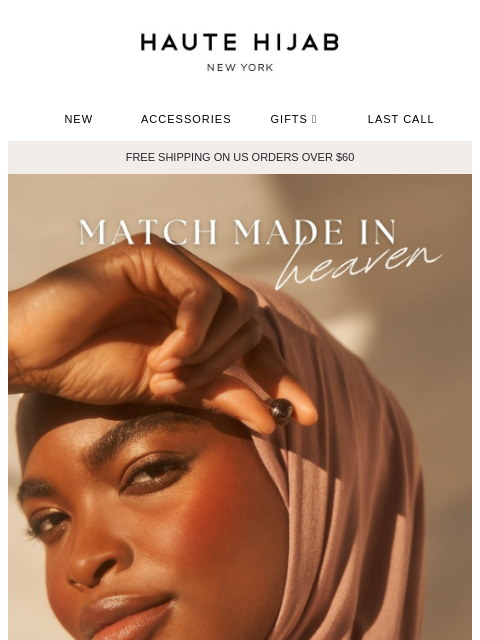 hautehijab newsletter: Match made in heaven ✨