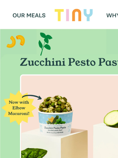tinyorganics newsletter: Pasta night, the Tiny way 💚