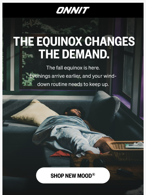 onnit newsletter: The Day Needs An Off Switch