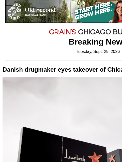 crainalerts newsletter: Xeris Biopharma draws takeover interest