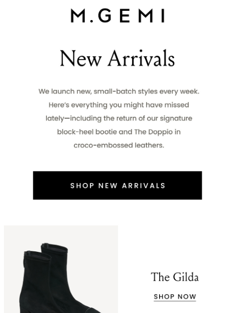 mgemi newsletter: September’s New Arrivals
