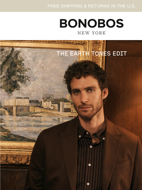 bonobos newsletter: Brown Shades Were Made for Fall