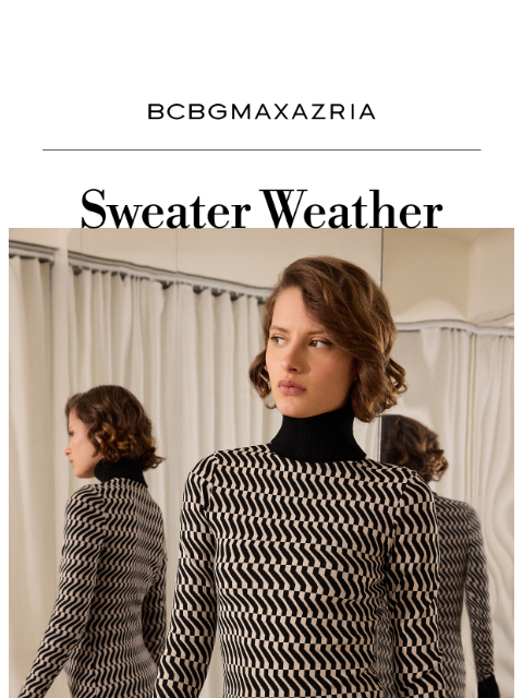 bcbg newsletter: Knits for Layering