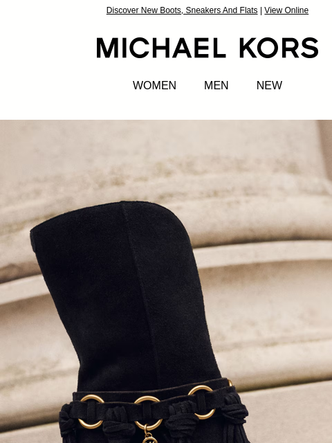 michaelkorsmail newsletter: Fall's Best Shoes Have One Thing In Common
