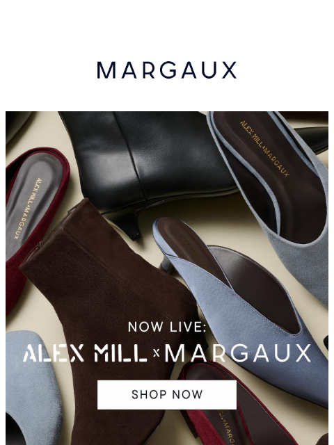 margauxny newsletter: Alex Mill x Margaux is here!