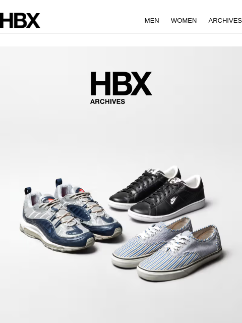 hbx newsletter: HBX Archives Preview: 30 Sep/9AM EST/9PM HKT Relea...