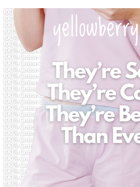 yellowberrycompany newsletter: 100% COTTON