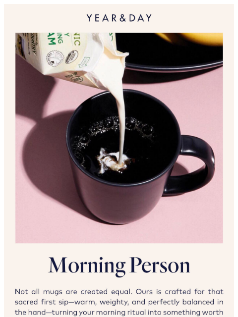 yearandday newsletter: Meet your favorite mug