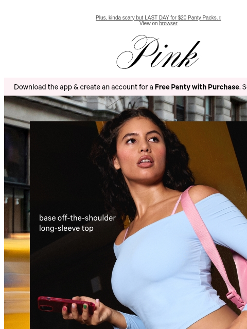 vspink newsletter: ’Fits for Class-to-Work-to-Wherever