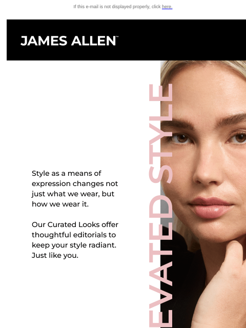 jamesallen newsletter: Elevated Style From Curated Looks