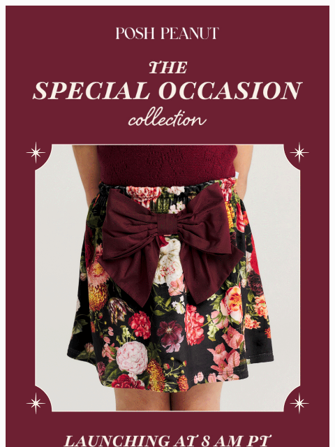 poshpeanut newsletter: 💌You’re Invited: Special Occasion Collection