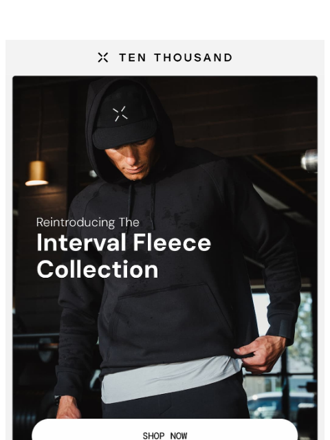 tenthousand newsletter: Meet The Interval Fleece Collection
