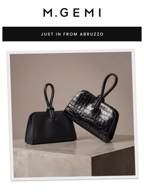 mgemi newsletter: Our Hero Handbag Got A Chic Update