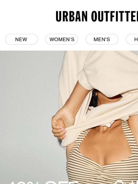 urbanoutfitters newsletter: Almost Over! 40% Off the Bec Collection