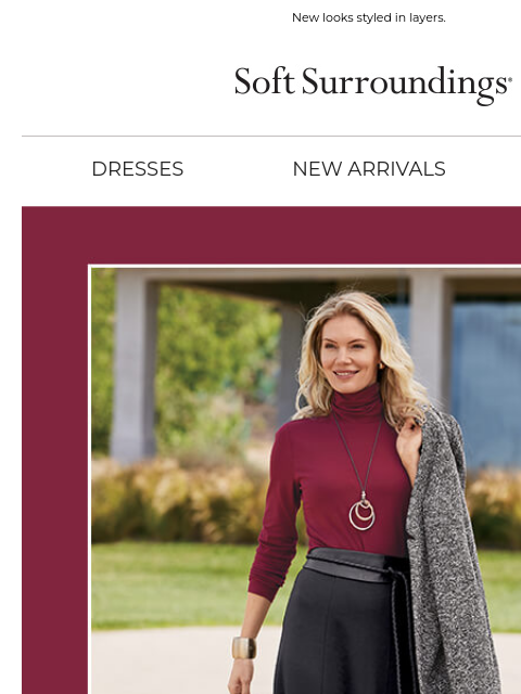 softsurroundings newsletter: Fall’s Top Outfits