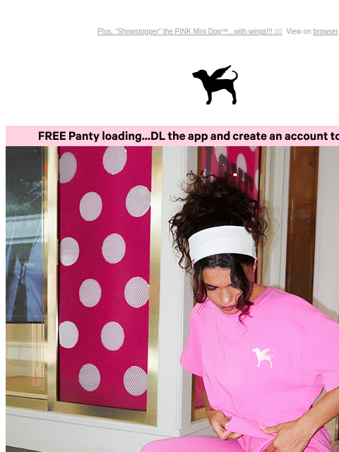vspink newsletter: MERCH ALERT: PINK Halftime Show Capsule