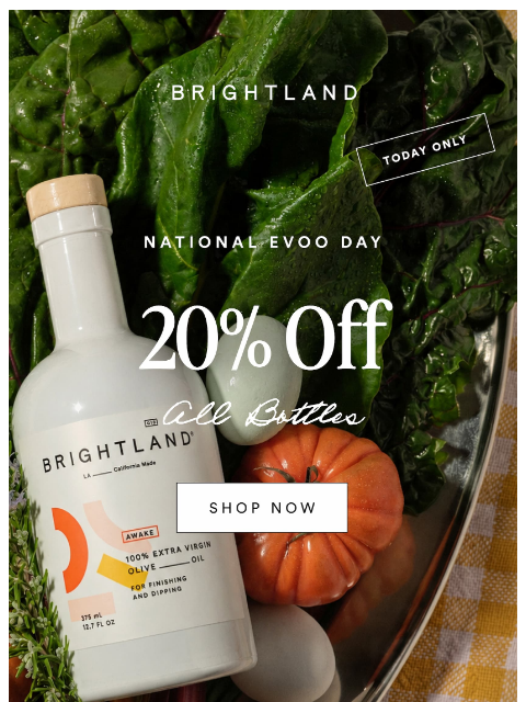 brightland newsletter: Today Only: 20% Off Sitewide