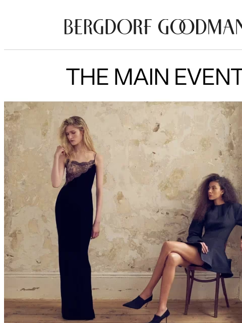 bergdorfgoodman newsletter: A New Season of Evening Glamour