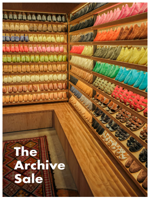 sabah newsletter: The Archive Sale: Now Open 🌀