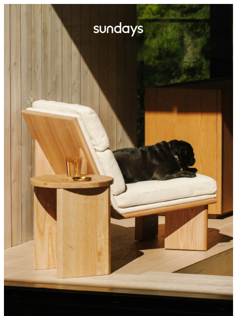 sundays-company newsletter: Kick Back, We Insist