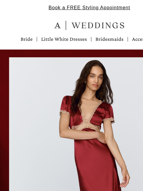 anthropologie newsletter: Dresses with attention to (lace) detail
