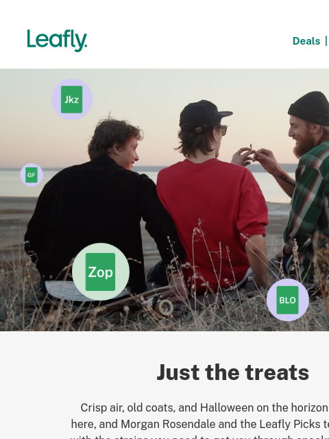 leafly newsletter: The 10 best strains of October 2026 🎃