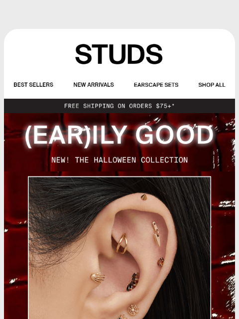 studs newsletter: The Halloween drop has landed 🔪🕸️💀