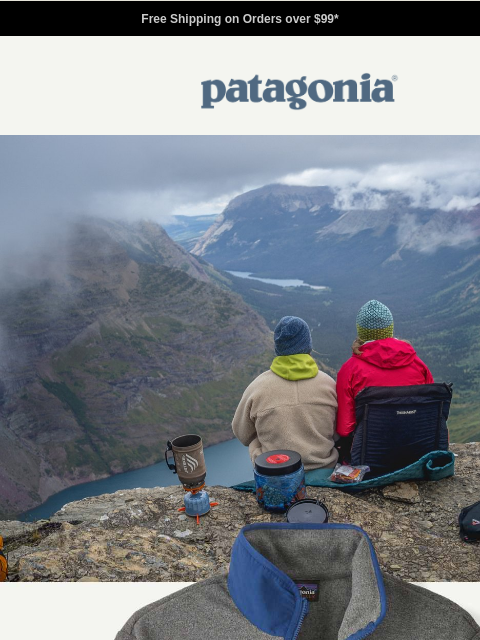 patagonia newsletter: Daily fleece for instant warmth