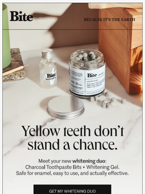 bitetoothpastebits newsletter: Smile compliments incoming.