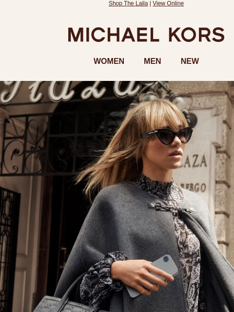 michaelkorsmail newsletter: The Chicest Looks Start With This Handbag